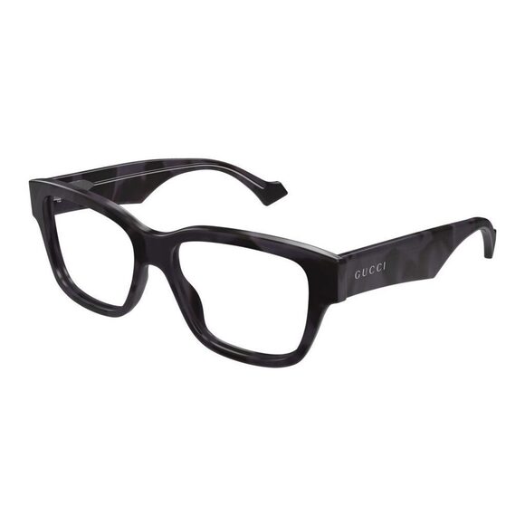 NWT GUCCI GG1428o 009 Grey Grey Eyeglasses - Picture 1 of 2